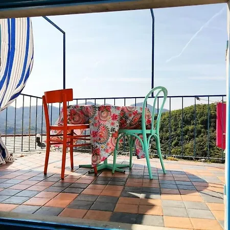Feriehus The Cinque Terre Nest, With Terrace And View Montale (Liguria)