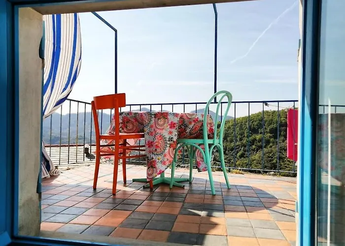 Feriehus The Cinque Terre Nest, With Terrace And View Montale (Liguria)